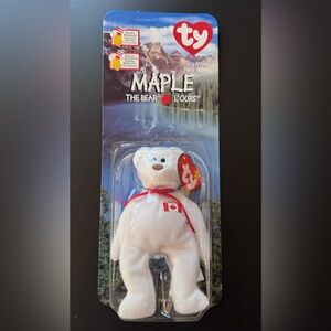 Ty Teenie Beanie "Maple" Bear NIB
McDonald's International Bears
